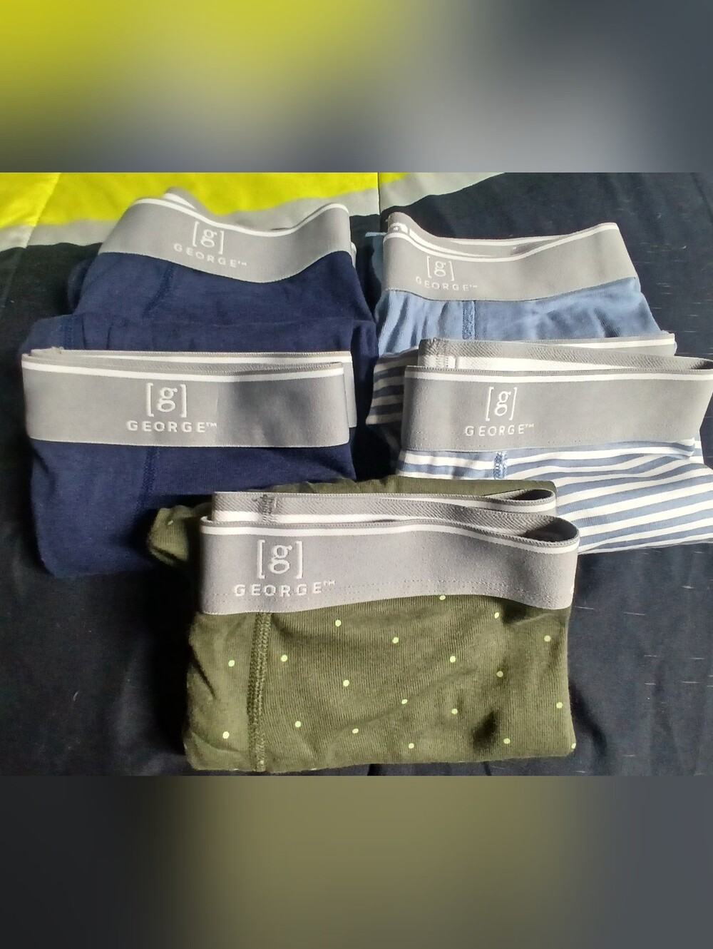 George Men's Boxer Briefs Pack Of 5